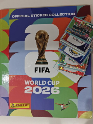 Αυτοκόλλητα Panini World Cup 2026 πακέτο 96 σαν καινούργιο