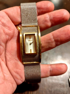DKNY Essentials NY 4340 women's watch like new, two-tone