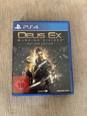 Deus Ex Mankind Divided PS4 game used