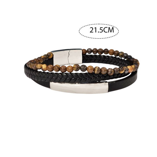 Men's Bracelet made of Stainless Steel new, 21.5 cm