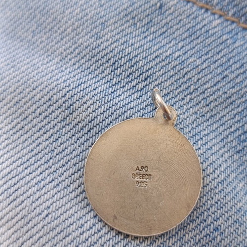 925 Silver Taurus Zodiac Pendant