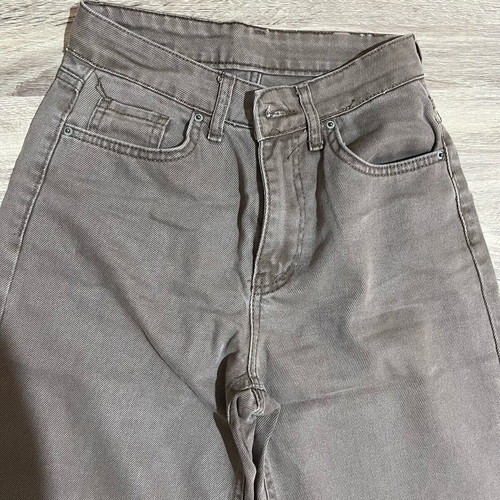 Women's denim pants like new, brown, size 36