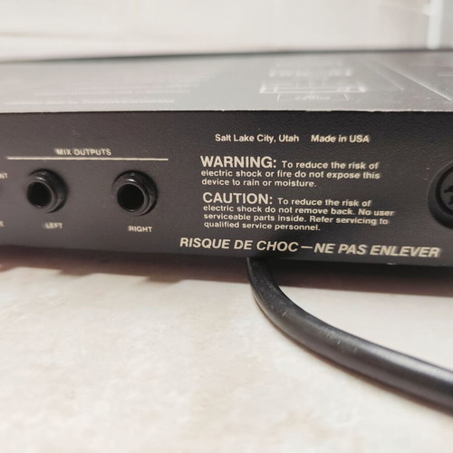 Digitech DSP 128 digital signal processor used, vintage rack multi effects