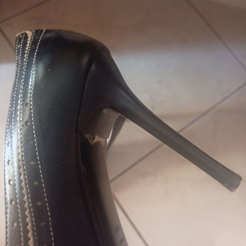 Studio Polini classic leather pumps, 12cm heel height, like new