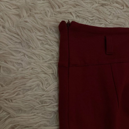 Bordeaux skirt like new, size M 38 10, Italian