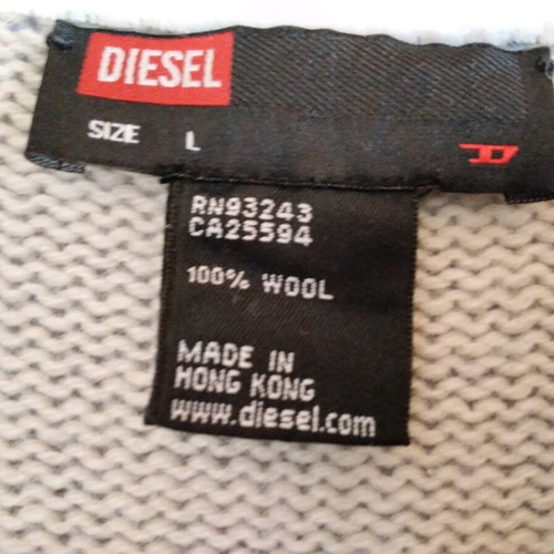 Diesel women's wool cardigan like new, blue navy