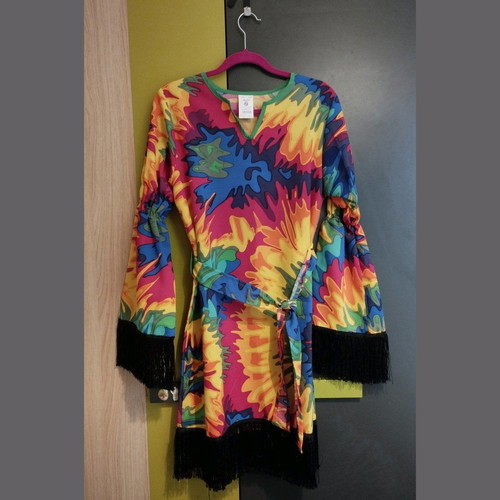 Carnival costume with fringes like new size 40/42