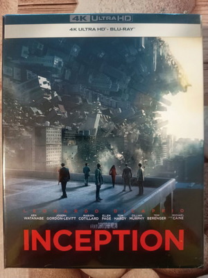 Inception Ultimate Collectors Edition Steelbook 4K Ultra HD new Blu-Ray
