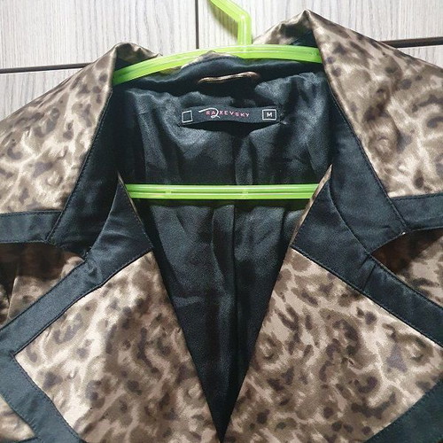 Raxevski coat used, brown, size M