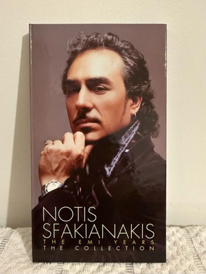 Κασετίνα CD μουσικής Notis Sfakianakis The Emi Years The Collection σαν καινούργιο, λαϊκό