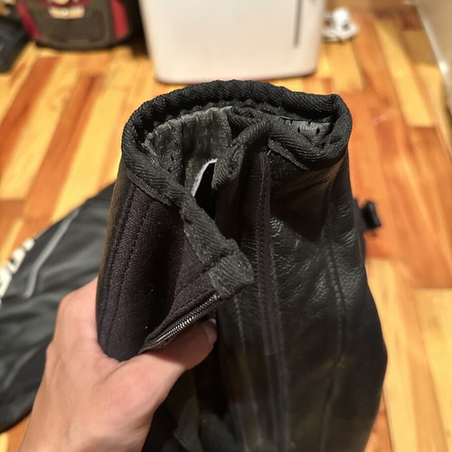 Dainese leather motorcycle pants size 48