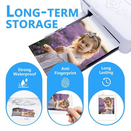 Canon Selphy CP Ink and Photo Paper Set 3 Cartridges 108 Sheets 100x148 mm