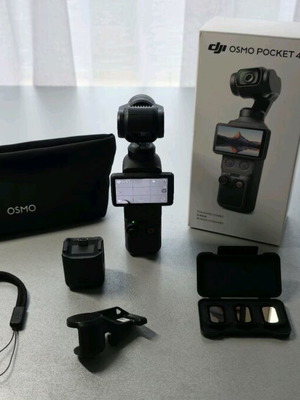 DJI Osmo Pocket 4 κάμερα με σταθεροποιητή και παρελκόμενα