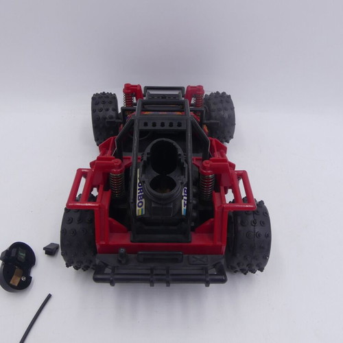 Newray Buggy remote control car used, red jeep