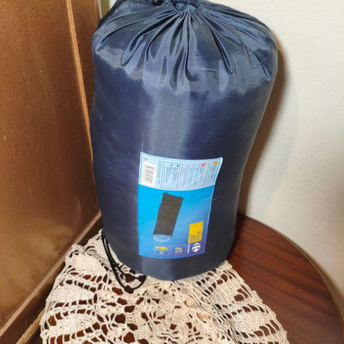 Carrefour sleeping bag new 190+40cm x 75cm, 1.5kg