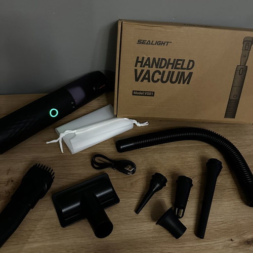Sealight Handheld Vacuum 4 in 1, powerful suction 29 000 Pa, new