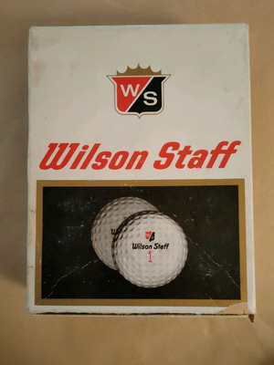 Wilson Staff 9 golf balls new in box
