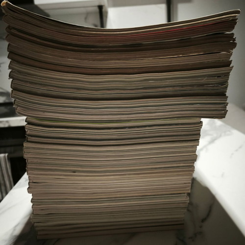 Hitech magazine used, pack of 36 issues 1996-2007