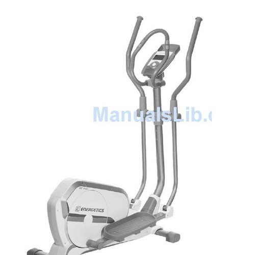 Energetics XT 740T elliptical machine used, max user weight 140 kg