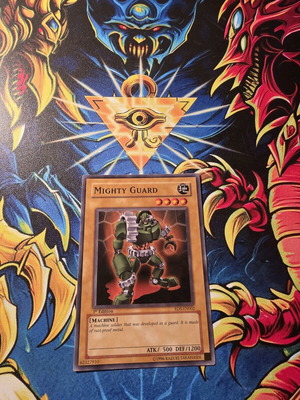 Mighty Guard 1st edition used Yu-Gi-Oh! card