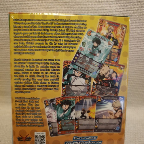MyHeroAcademia Izuku Midoriya Vs Katsuki Bakugo decks new, sealed box