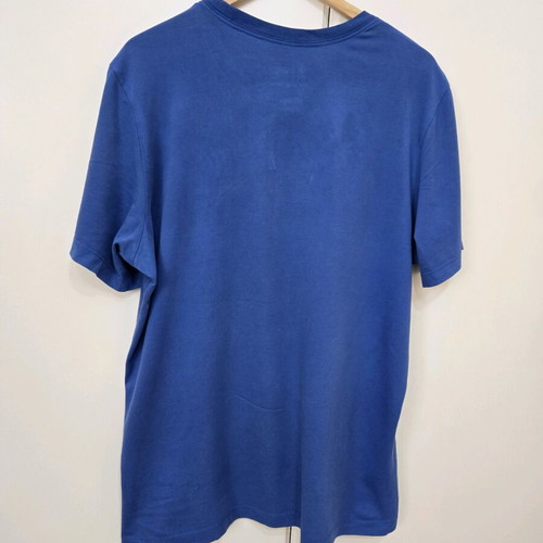 Nike T-shirt used, blue, size large, cotton