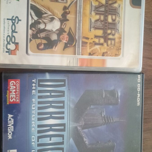 PC games Empire Earth 2 and Dark Reign like new, strategy