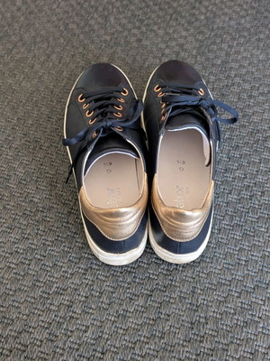 Gabor leather sneakers used, size 40, black