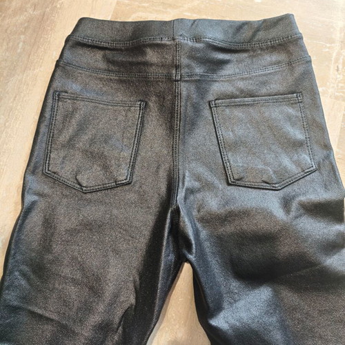 Zara girls' black leggings pants size 152 cm like new