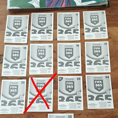 Panini FIFA 365 2026 Special Stickers like new, FIFA World Cup 26