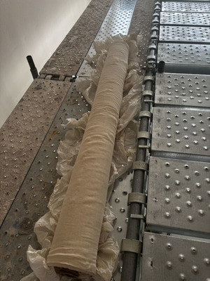 Decorative Gauze 75 Meters Natural Beige Color New