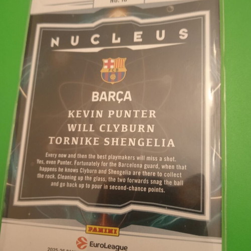 Nucleus Barcelona Panini Origins sticker