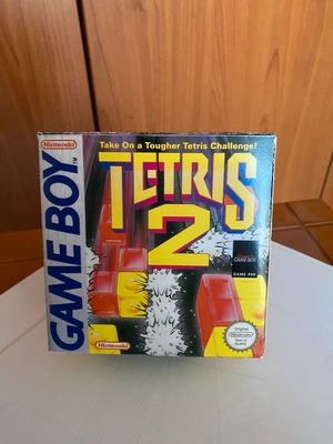 Tetris 2 Nintendo Gameboy repro box only like new