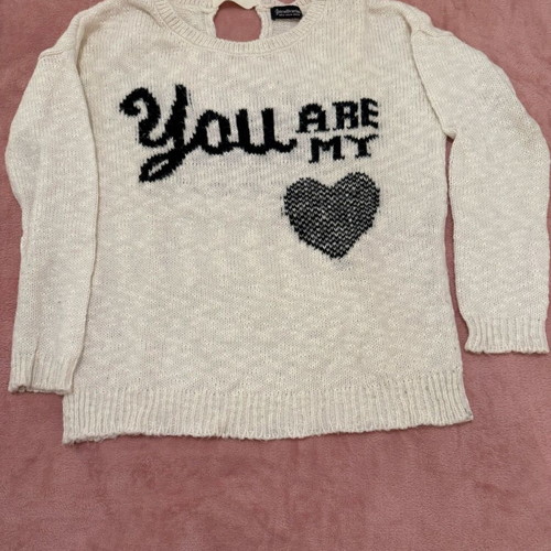 Stradivarius wool sweater size M like new, black and white