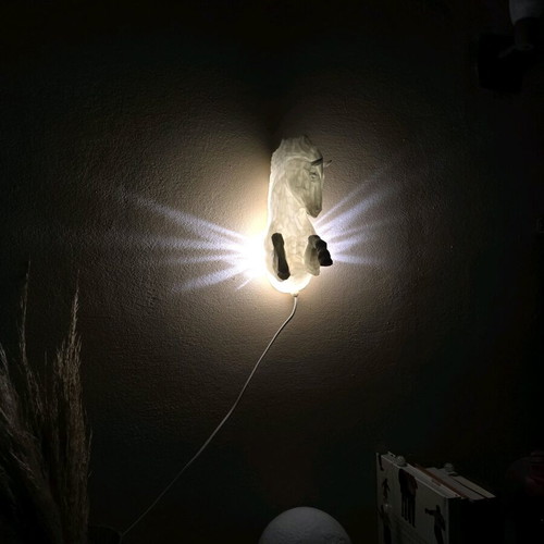 3d printed Pegasus Lamp