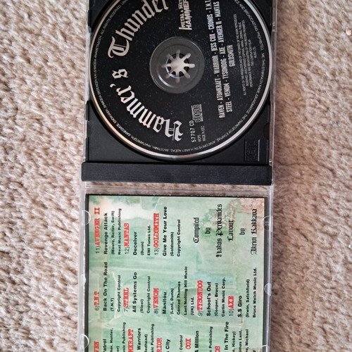 Hammer's Thunder CD like new, metal