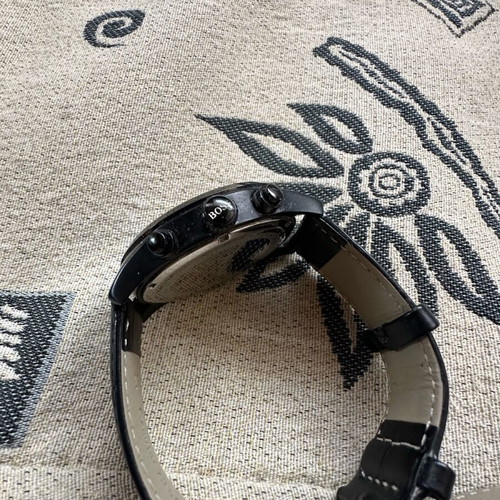 Hugo Boss Chronograph men's watch like new, black