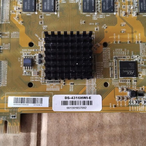 HIKVISION DS-4316HWI-E 16-Ch PCI-E Video Compression Card like new