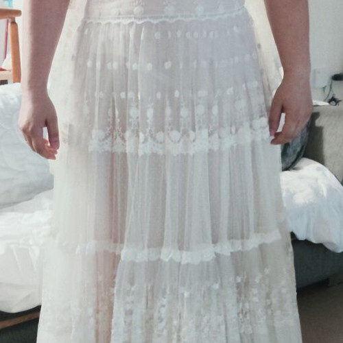 Wedding dress used, white, Konstantinos Melis