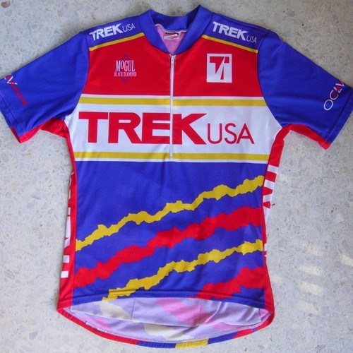 Trek USA Vintage Cycling Jersey Medium Used