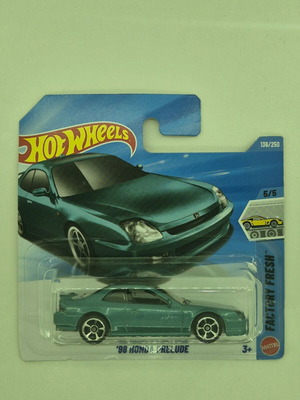 Hot Wheels '98 Honda Prelude Factory Fresh συλλεκτικό αυτοκινητάκι 136/250