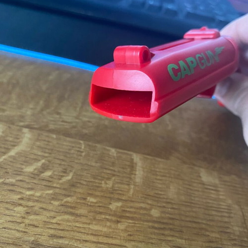 CapGun Toy like new, bottle opener that shoots the cap
