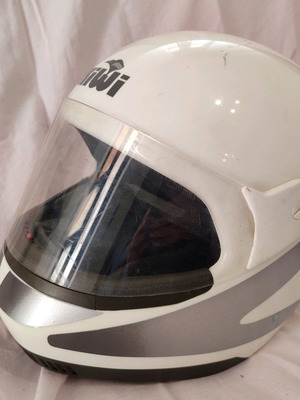Kiwi K10 Retro Helmet used, for collection or decor