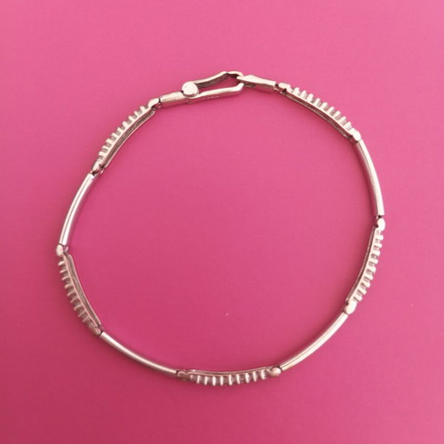 White gold bracelet 14 carat 585, like new, 7.3 grams