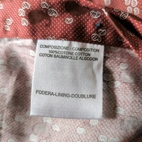 Gucci Πουκάμισο Μεταχειρισμένο Slim Fit Καφέ Κόκκινο XL