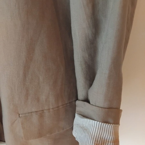 Linen Zara jacket XL beige like new