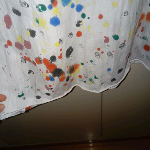 Handmade beach/sleep dress L/XL like new, multicolored