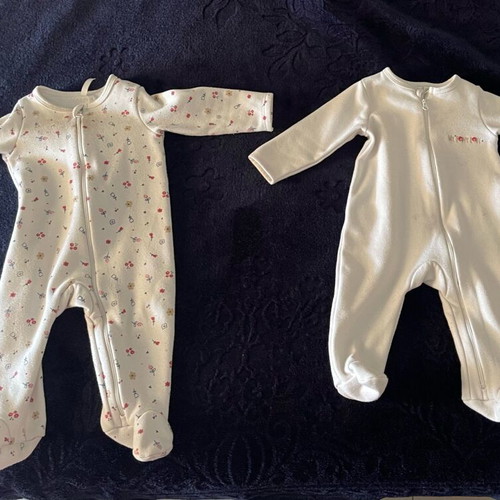 Baby rompers 6 months used