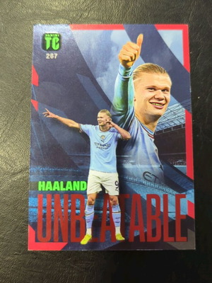 Panini Top Class Unbeatable Erling Haaland 2023 card like new