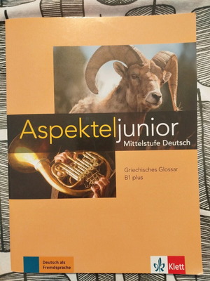 Aspekte Junior B1 Plus Glossar and Ubuns new, German